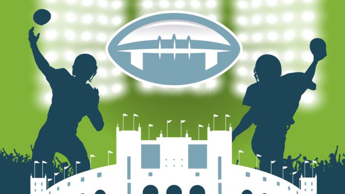 Football game artwork